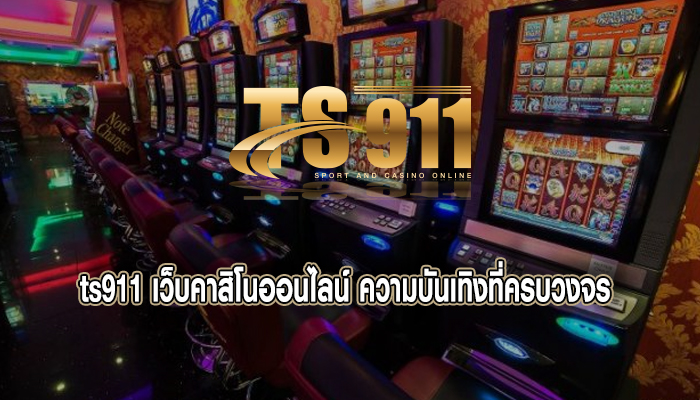 เว็บคาสิโนออนไลน์ ความบันเทิงที่ครบวงจร 