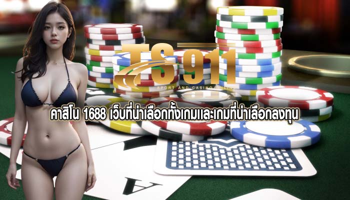 คาสิโน 1688 เว็บที่น่าเลือกทั้งเกมเเละเกมที่น่าเลือกลงทุน