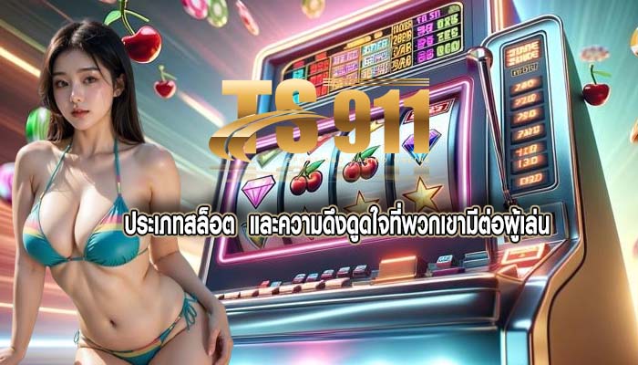 ประเภทสล็อต  และความดึงดูดใจที่พวกเขามีต่อผู้เล่น