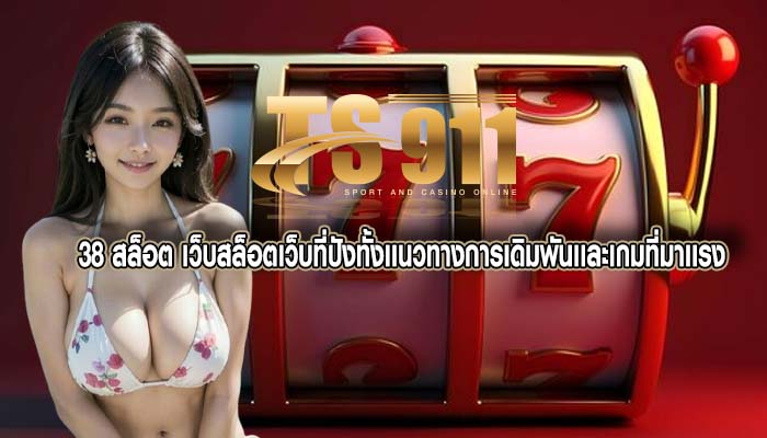 38 สล็อต เว็บสล็อตเว็บที่ปังทั้งเเนวทางการเดิมพันเเละเกมที่มาเเรง